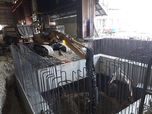 SCAVO DI SBANCAMENTO – CANTIERE ACCIAIERIA RUBIERA